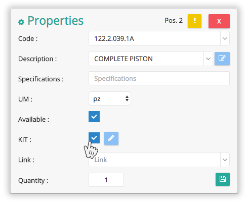 Spare parts kits software – InteractiveSPares.com